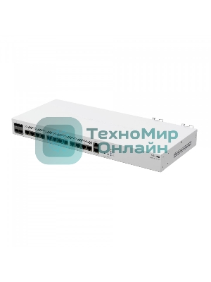 Маршрутизатор Mikrotik CCR2116-12G-4S+ Cloud Core Router 2116-12G-4S+ with Amazon Annapurna Labs Alpine v3 AL73400 CPU (16-cores, 2GHz per core), 16Gb RAM, 4xSFP+ cage, 13xGbit LAN, M.2 PCIe slot, RouterOS L6, 1U rackmount case, Dual PSU