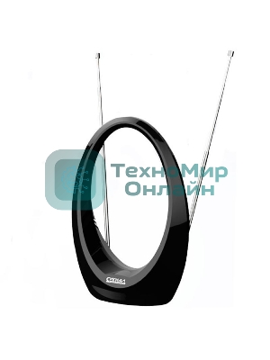 Антенна комнатная DVB-T и ДМВ+МВ активная Сигнал SAI 615