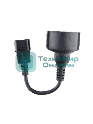 Удлинительный кабель питания Gembird/Cablexpert,C14 - евро-розетка, PC-SFC14M-01