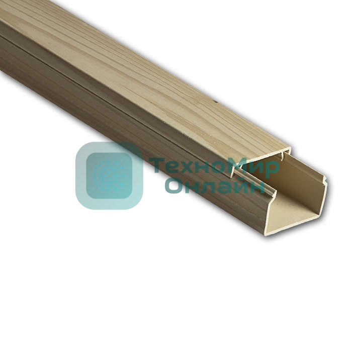 Кабель-канал 40х25 L2000 пластик сосна (светл. основа) Рувинил РКК-40х25-27М