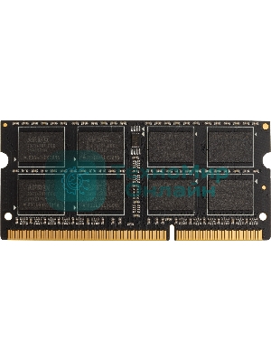 Оперативная память AMD Radeon R5 Entertainment Series, DDR3L, 8GB (1x8GB), 1600 MHz, CL11, без радиатора, черный, SO-DIMM