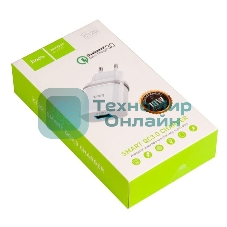 Сетевое зарядное устройство QC 3.0 HOCO HC-16262 C12Q 1 USB Выход: 5V_9V_12V, 18W белый