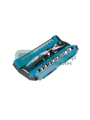 Набор торцевых головок Gross трещотка 120 зубьев, 41 предмет, 1/2