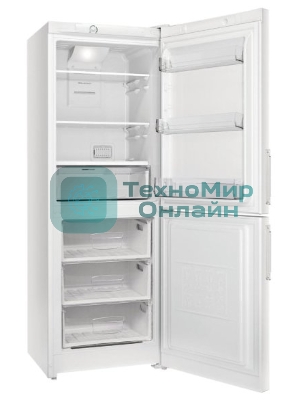 Холодильник Stinol STN 167 белый двухкамерный 184/106 л морозилка снизу