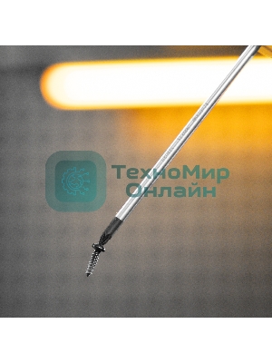 Отвертка Denzel PZ0x75 мм, S2, 3к рукоятка