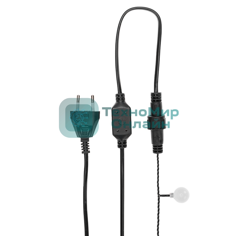 Гирлянда Neon-night Шарики Ø25 мм, 5 м, темно-зеленый ПВХ, 25 диодов, цвет RGb