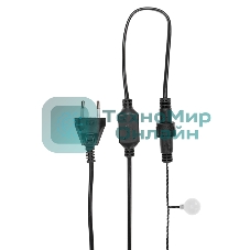 Гирлянда Neon-night Шарики Ø25 мм, 5 м, темно-зеленый ПВХ, 25 диодов, цвет RGb