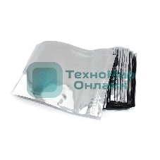 Упаковка 100 шт. антистатических пакетов с зип-локом 17х23см