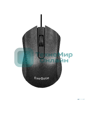 Мышь проводная ExeGate Professional Standard SH-8012 черный, 1000 dpi, USB, кнопки - 3