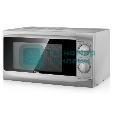 Микроволновая печь BBK 20MWS-707M/S серебро, 20 л, 700 Вт, переключатели - поворотный механизм