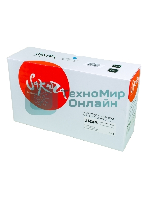 Картридж лазерный Sakura CLTC407S для Samsung CLP-320/325, CLX-3185, синий, 1000 к.