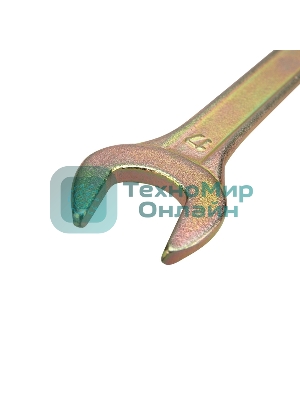 Ключ гаечный рожковый Rexant 17х19 мм, желтый цинк