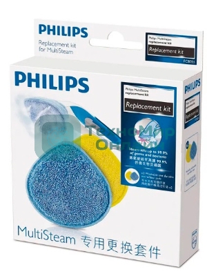 Насадки для паровых очистителей Philips Насадки для паровых очистителей Philips/Сменные насадки из микрофибры для паровых очистителей FC7008, FC7012