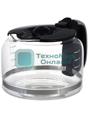 Кофеварка капельная Kitfort КТ-705 серебристый, исп. кофе - зерновой/молотый, 1.5 л, 1000 Вт.