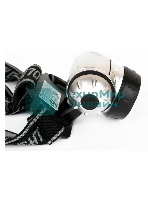 Фонарь ULTRAFLASH LED5353налобн металлик 19led 4 реж 3xr03 пласт коробка