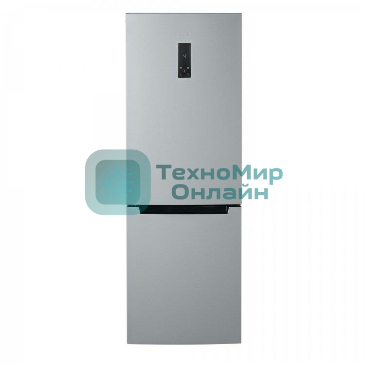 Холодильник Бирюса Б-M920NF металлик двухкамерный 210/100 л морозилка снизу, No Frost