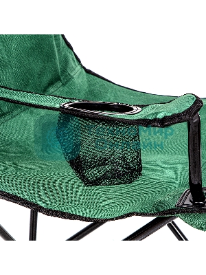 Стул складной Palisad Camping с подлокотниками и подстаканниками 81х51х86 см