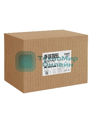 Тепловая пушка Denzel SFH-15000, 400 В, желтый, 120/9000/15000 Вт, 150 м2, термостат