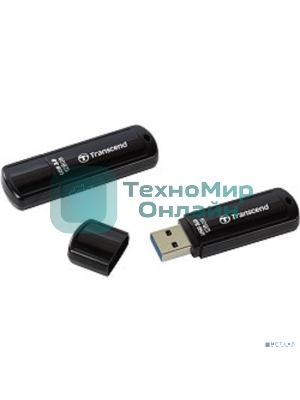 Флешка USB Transcend JetFlash 700 (TS128GJF700), 128Gb, USB 3.0, R/W 70/30, черный