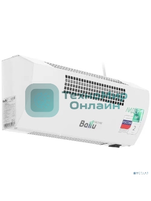 Тепловая завеса Ballu BHC-CE-3L Ступени мощности 2,5/1,25 кВт, Номинальный ток 11 А, Производительность 250 м3/час, Напряжение питания 220 В - 50 Гц, Подключение к сети сетевой шнур с вилкой, Степень защиты 	IP20, Класс электрозащиты I, Увеличение температуры воздуха на выходе в максимальном режиме нагрева 37,5°C, Номинальный уровень шума 44 дБ, Габариты прибора (ШхВхГ) 	460x210x135 мм, Габариты упаковки (ШхВхГ) 495x145x220 мм, Вес нетто 	3,2 кг, Вес брутто 3,7 кг.