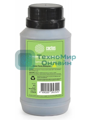 Тонер для принтера Cactus CS-TSG3Y-45 желтый (флакон 45гр) Samsung CLP-300