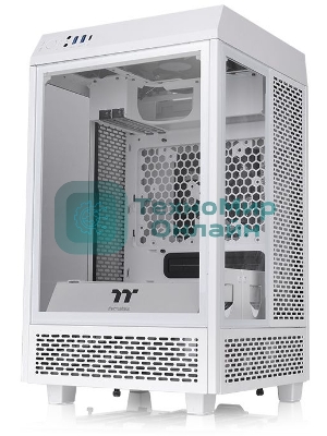 Компьютерный корпус Thermaltake The Tower 100 Snow CA-1R3-00S6WN-00/White/Win/SPCC/Tempered Glass*3