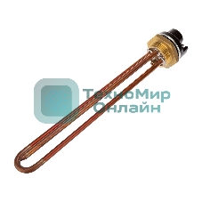 Нагревательный элемент для бойлера Rexant ТЭН RDT 1,5 кВт, термостат 15 A, кольцо уплотнительное D 42 мм