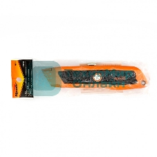 Нож Sparta выдвижное трапециевидное лезвие, двухкомпонентный корпус