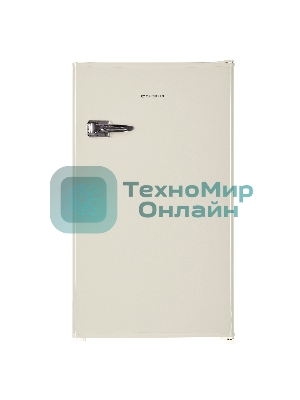 Холодильник Maunfeld MFF83RBG бежевый однокамерный 85л