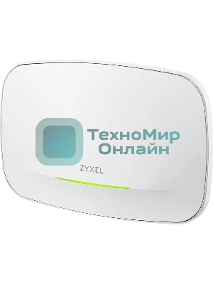 Точка доступа Zyxel NebulaFlex NWA130BE, WiFi 7, 802.11a/b/g/n/ac/ax/be (2,4 и 5 ГГц), MU-MIMO, антенны 2x2, до 688+4320 Мбит/с, 2xLAN 2.5GE, PoE