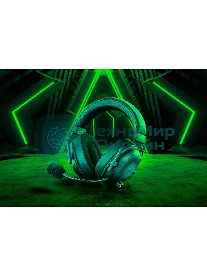 Наушники с микрофоном Razer Blackshark V2 HyperSpeed черный мониторные BT/Radio оголовье (RZ04-04960100-R3M1)