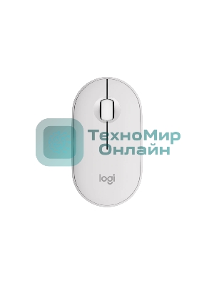 Мышь беспроводная Logitech Pebble 2 M350S белый, 4000 dpi, Bluetooth, кнопки - 3