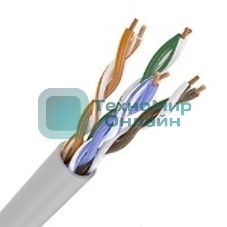 Патч-корд, cat.5e UTP, 5м, серый Патч-корд, cat.5e UTP, 5м, серый