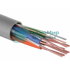 Кабель витая пара PROconnect U/UTP, cat.5e, PVC, 4PR, 24AWG, медный, внутренний, серый, 305 м