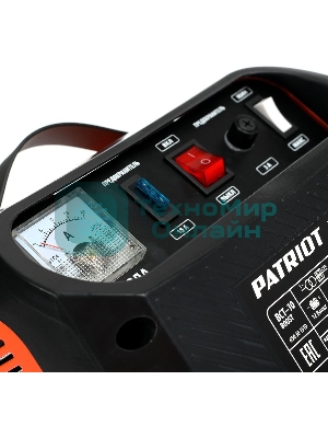 Устройство пуско-зарядное PATRIOT BCT-10 Boost 220В±15% 200Вт 12В зарядmax8.5А 20-100А/ч 4.3кг