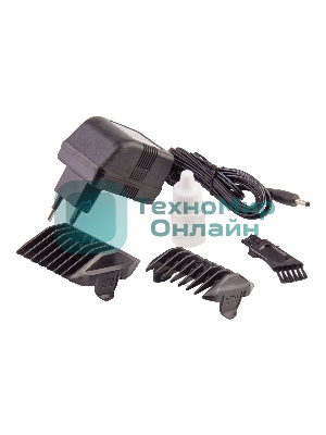 Набор для стрижки Galaxy Line GL 4157, красный с белым, лезвие шириной 40 мм, 45 мин непрер. работы, 2 насадки-расчески, лезвия из высококачественной японской нержавеющей стали, индикатор работы и заряда, эргономичный дизайн