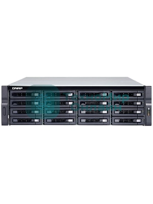 Сетевое хранилище без дисков SMB QNAP TS-1673AU-RP-16G NAS 16 HDD trays, 2x 2.5 GbE, rackmount, 2 PSU. 4-core AMD V1500B 2,2 GHz,RAM 16 Gb (1 x 16 GB) up to 32 Gb (2 x 16 GB). W/o rail kit RAIL-B02