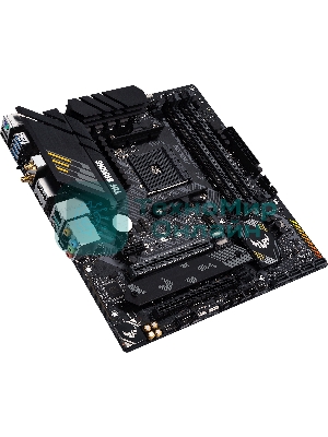 Материнская плата ASUS TUF GAMING B550M-PLUS WI-FI II, AM4, AMD B550, 4xDDR4, 4xSATA, 2xM.2, 1xPCIe 4.0 x16, 1xPCIe 3.0 x4, 1xPCIe x1, 1xDP, 1xHDMI, 1x 2.5Gb LAN, 1xUSB-C 3.2 Gen 2, 4xUSB-A 3.2 Gen 1, 2xUSB-A 2.0, 5x3.5 мм, TOSLINK, 7.1, mATX