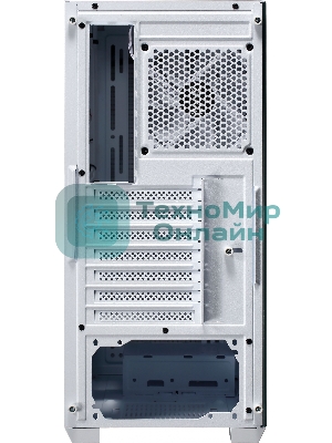 Компьютерный корпус AeroCool/Formula Air Power G5 белый без БП ATX 1x120мм 1xUSB 3.0 1xUSB3.1 audio bott PSU