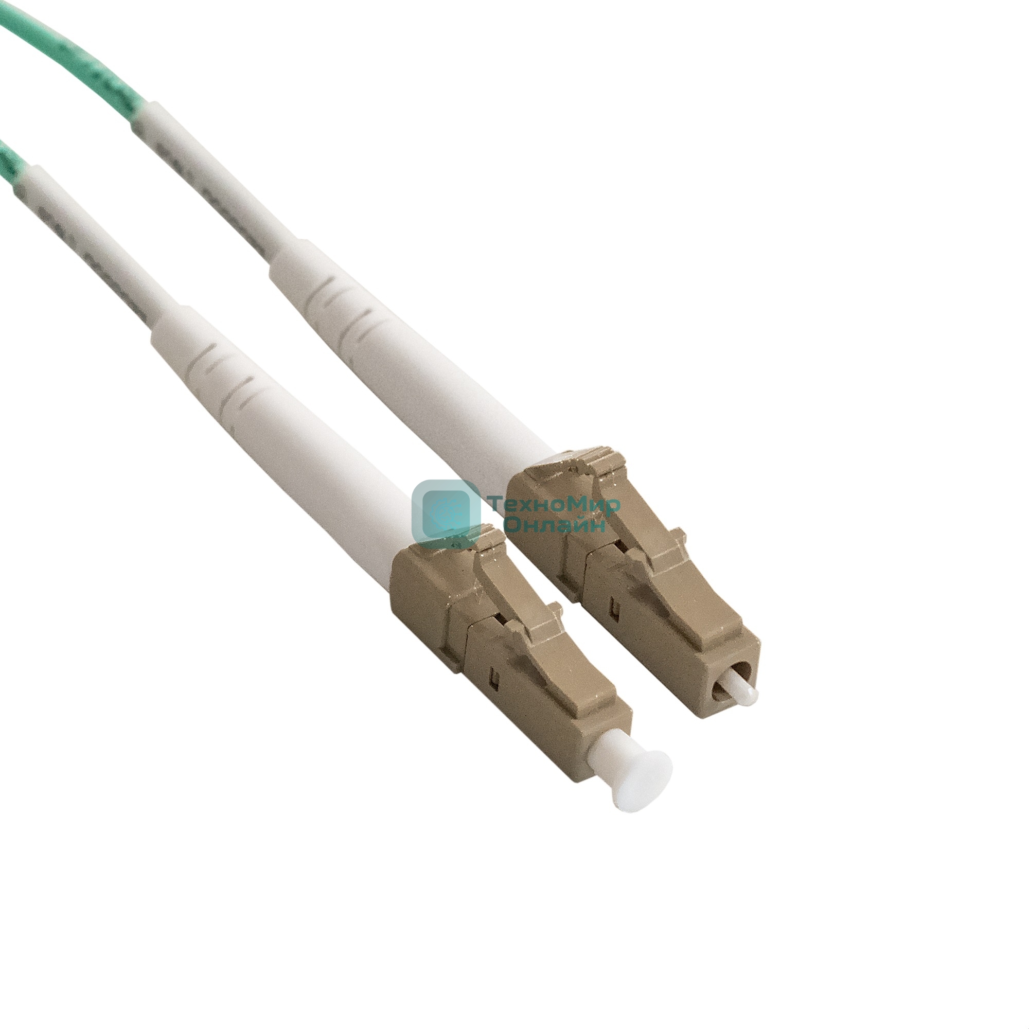Патч-корд волоконно-оптический ExeGate FC-S-503-LC-LC-10M-LSZH (Шнур ВО MM 50/125 (OM3), LC/UPC-LC/UPC, Simplex, LSZH, 10м)