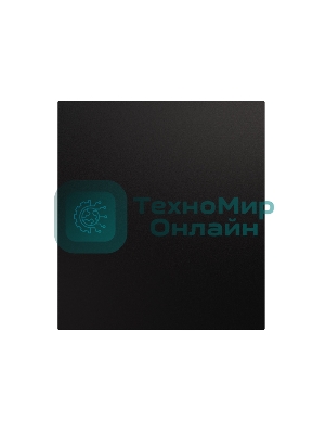 Выключатель Kranz STRONG 1 кл возвратный 10А с/у антрацит