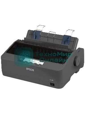Принтер матричный Epson LX-350 (C11CC24031/C11CC24032), (А4, 357 cps (12 cpi), USB, LPT, COM)