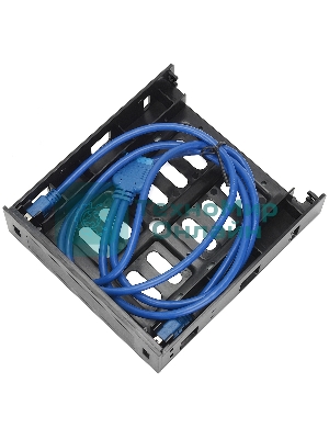 Панель с двумя портами USB 3.0 в слот 5.25 компьютерного корпуса и слот 1x3.5/2x2.5 CMU3-B5