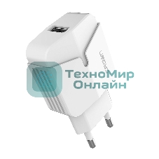 Сетевое зарядное устройство универсальное Crown Micro CMWC-3030F белый