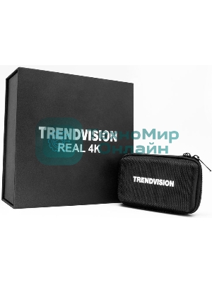 Видеорегистратор с радар-детектором TrendVision Hybrid Signature Real 4K Max GPS ГЛОНАСС черный