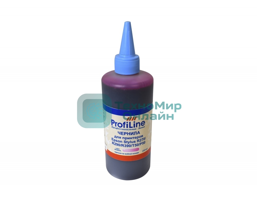 Чернила для принтеров Epson Stylus R270/R290/R390/T50/P50 Light Magenta 250 мл водн ProfiLine