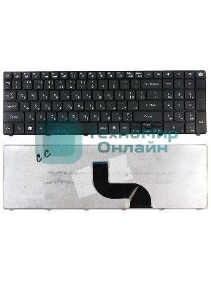 Клавиатура для ноутбука Packard Bell TM81 TM86 TM87 TM89 TM94 TM82 TX86/NV50 черная
