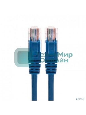 Патч-корд U/UTP Rexant cat.6, RJ45-RJ45, неэкранированный, 26AWG, LSZH, синий, 1.5 м
