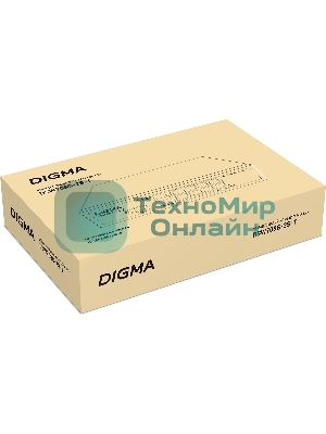 Коммутатор Digma DSW708G-2S-T (L2+) 8x1 Гбит/с 2SFP управляемый