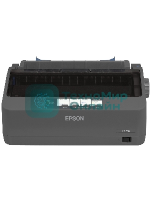 Принтер матричный Epson LX-350 (C11CC24031/C11CC24032), (А4, 357 cps (12 cpi), USB, LPT, COM)